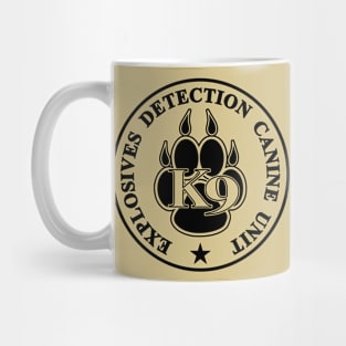 K9 Explosives Detection Canine Unit Mug